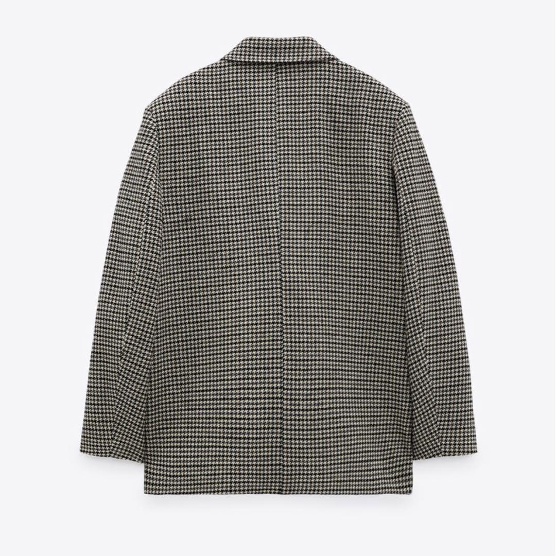 ZARA チェック ジャケット