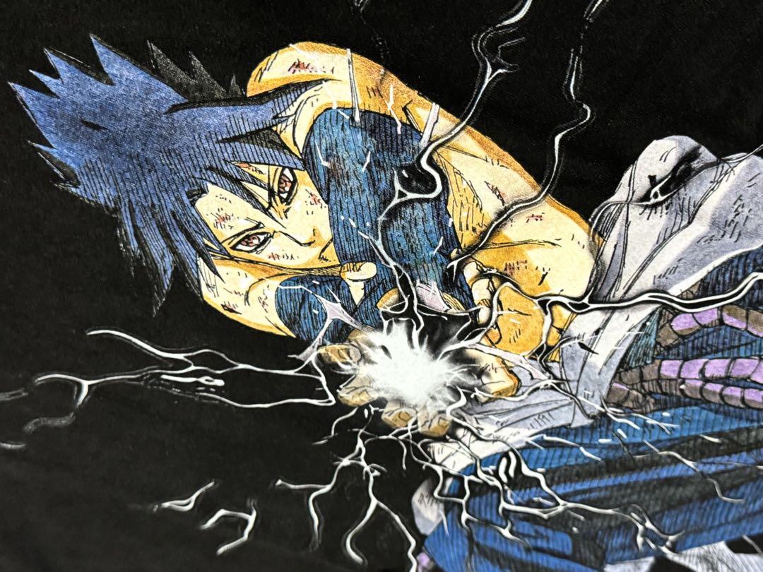 希少　ナルト　サスケ　アニメ　Tシャツ　XLサイズ