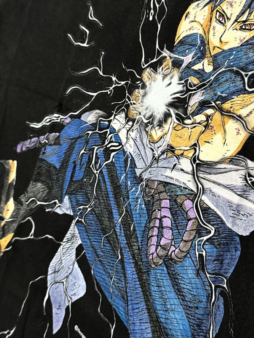 希少　ナルト　サスケ　アニメ　Tシャツ　XLサイズ