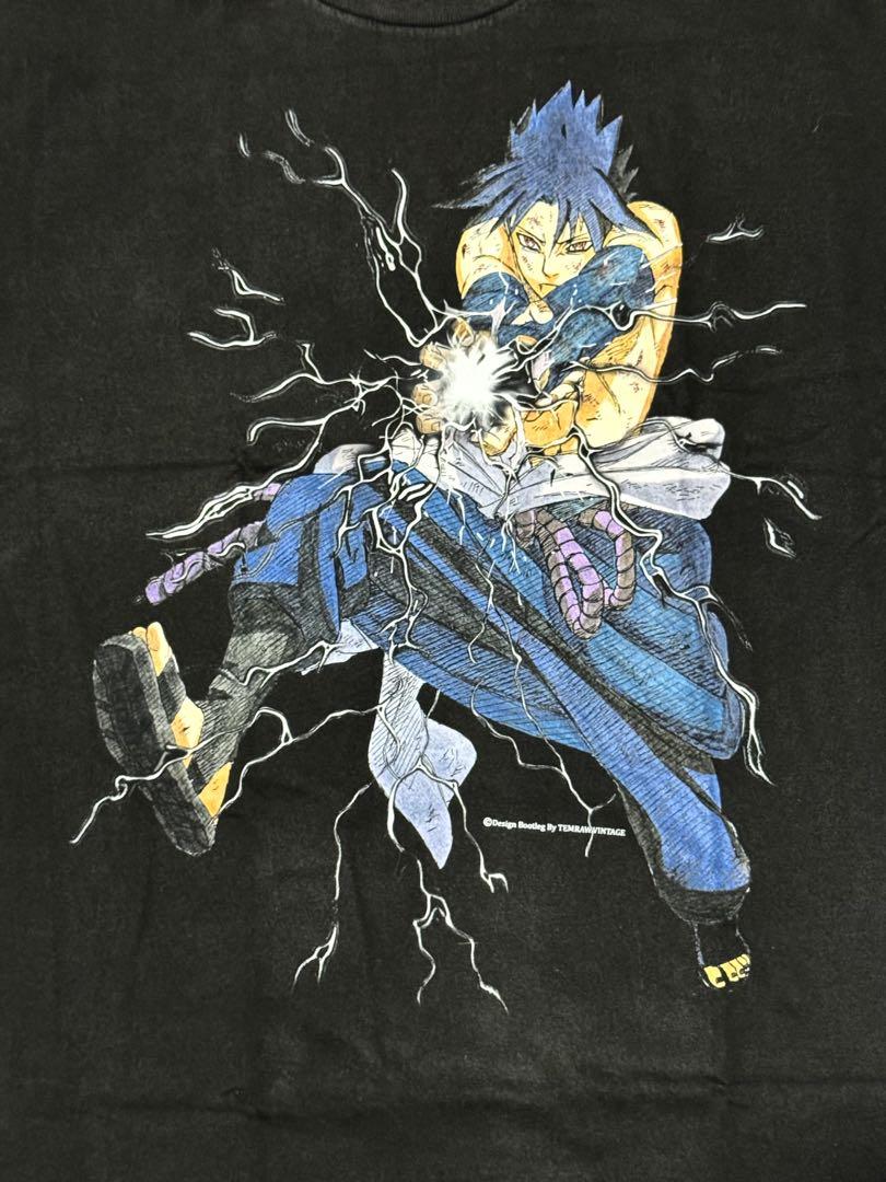 希少　ナルト　サスケ　アニメ　Tシャツ　XLサイズ