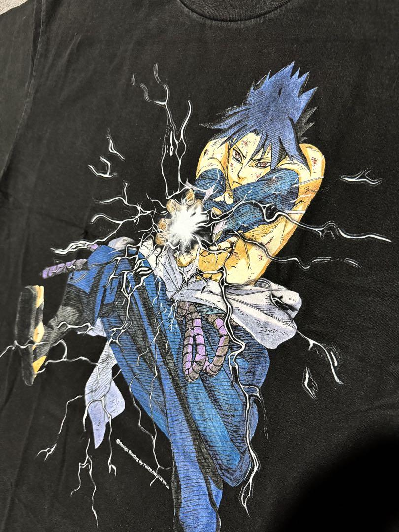希少　ナルト　サスケ　アニメ　Tシャツ　XLサイズ