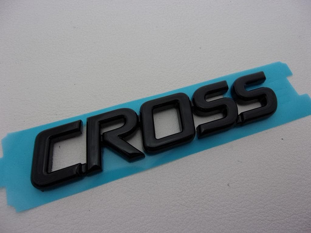 10系 ヤリス クロス トヨタ202 ブラックエンブレム 文字2点セット 10系 ヤリス クロス トヨタ202 ブラックエンブレム 文字2点セット