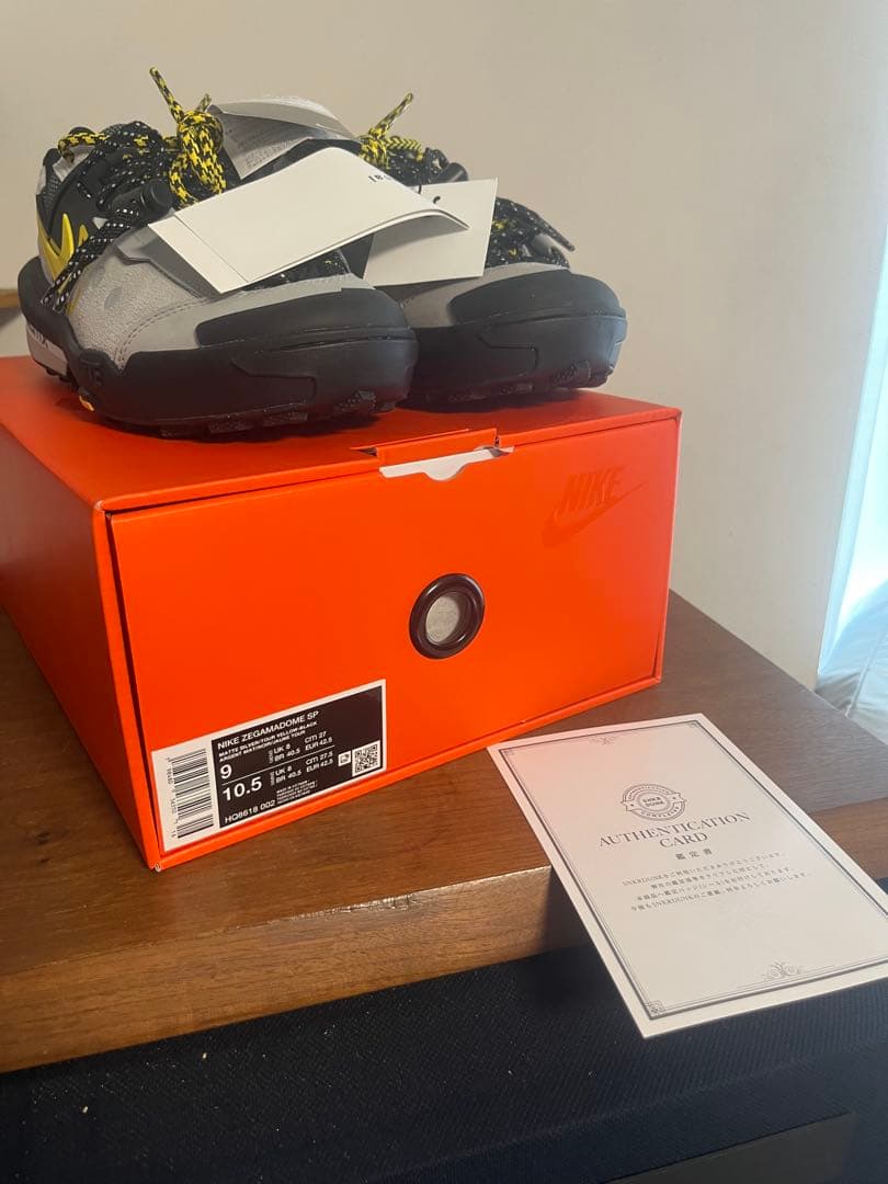 27cm sacai Nike Zegamadome Matte Silver