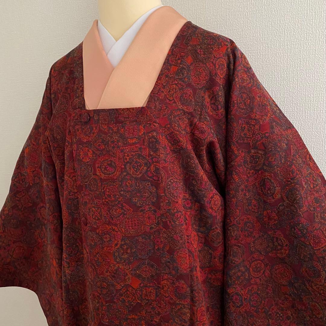 さが美 謹製 超美 正絹 輪奈コート 防寒 着物 和装コート 冬コート さが美 謹製 超美 正絹 輪奈コート 防寒 着物 和装コート 冬コート