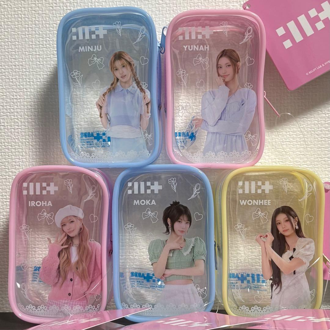 ILLIT プライズ 口紅ポーチ　5種類セット