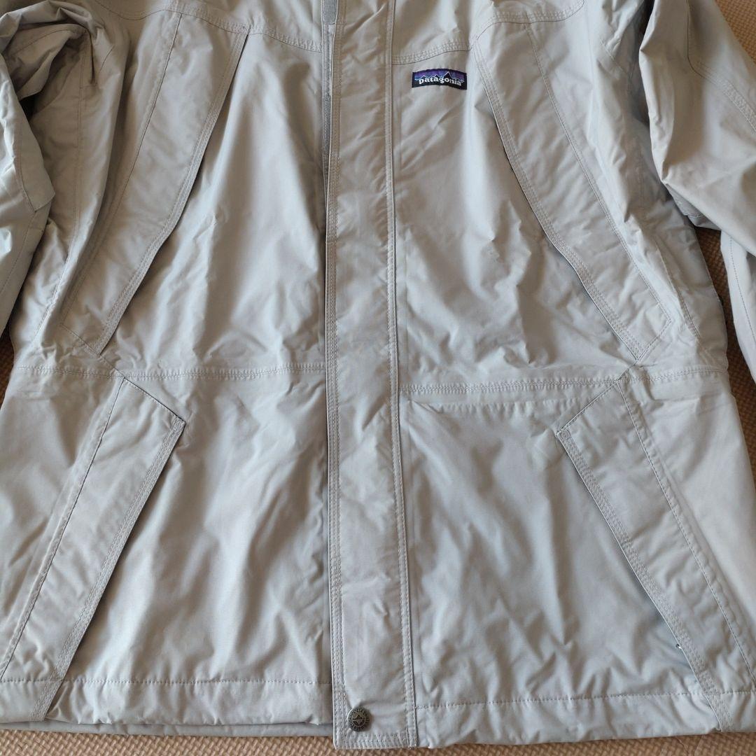 patagoniaジャケット ライトグレー