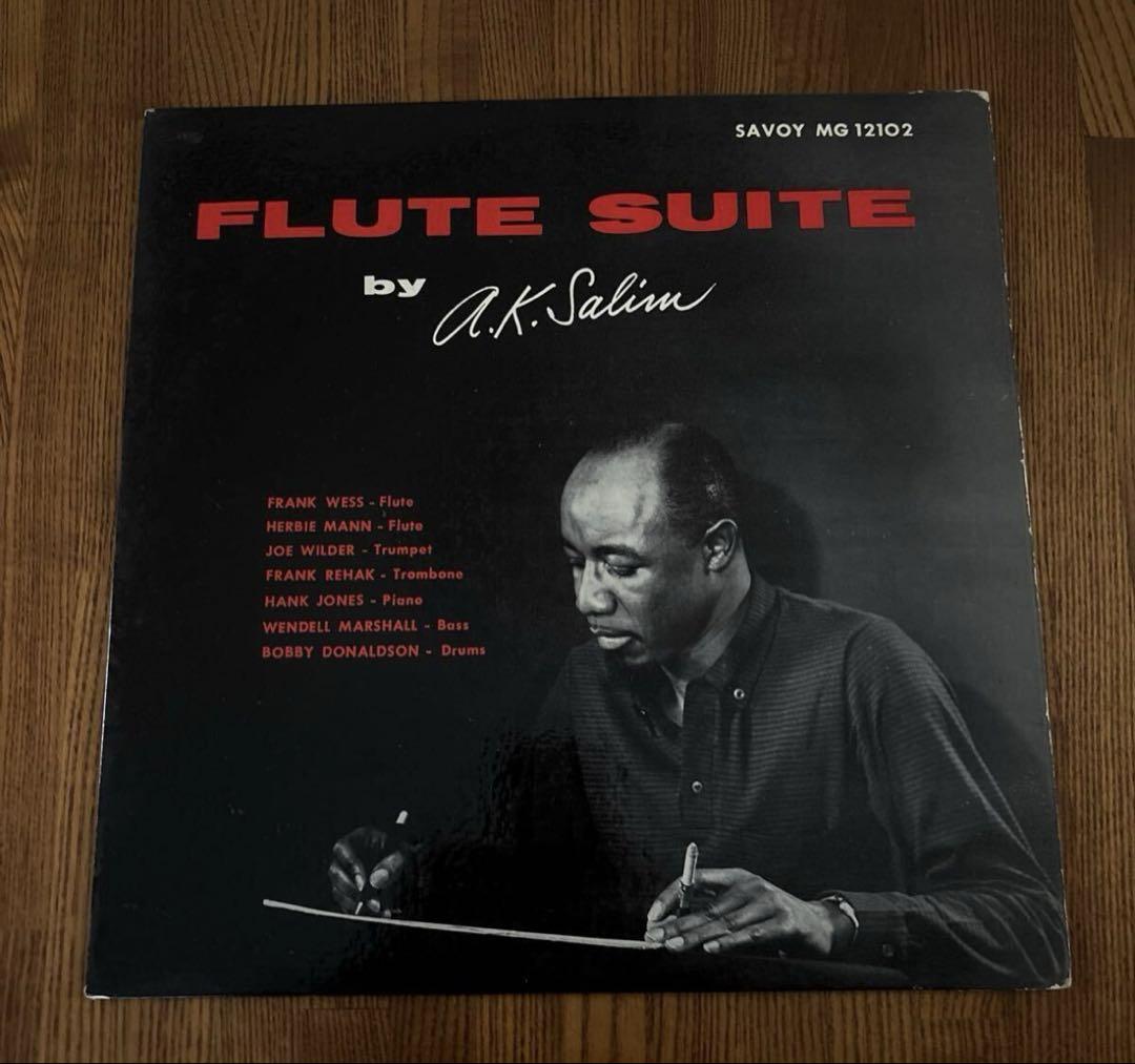 輸入盤 オリジナル a.k.Salim フルート・スイート FRANK WESS