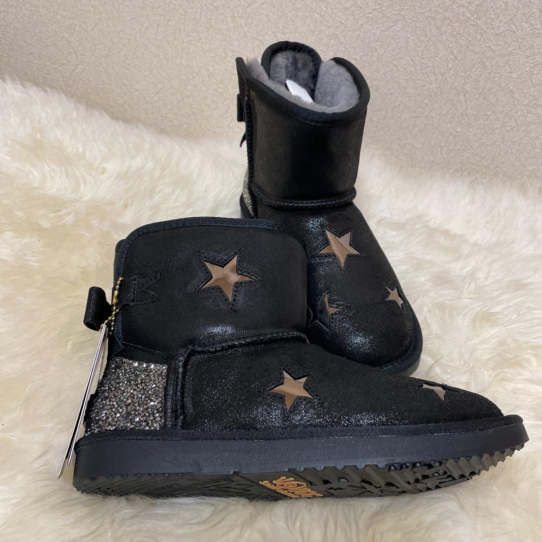 チョコ様 ムートンブーツ 24.5 ブラック ofPgH-m74051973446 Snailclass UGG 爆買い定番