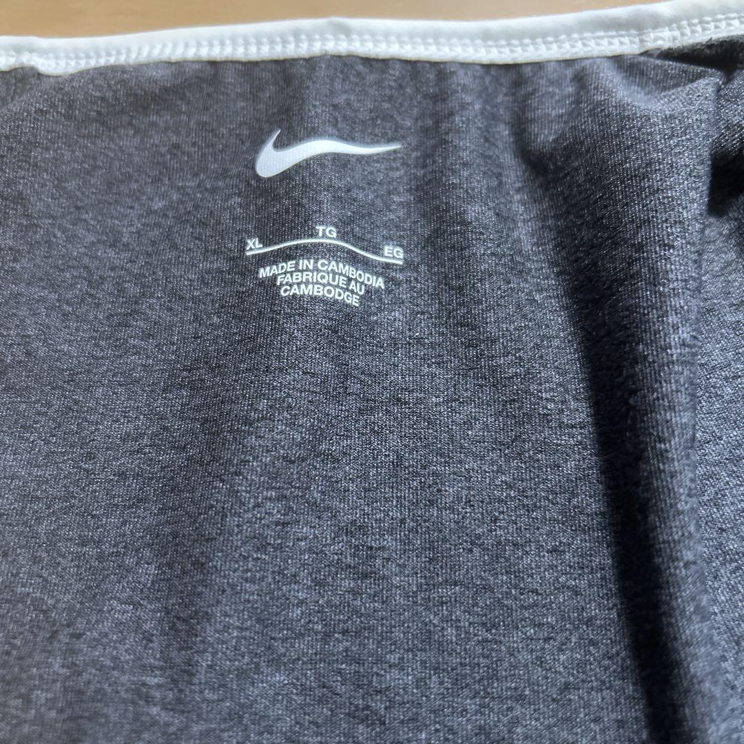 Nike 水着 上下セット XL グレー/ネイビー - メルカリ