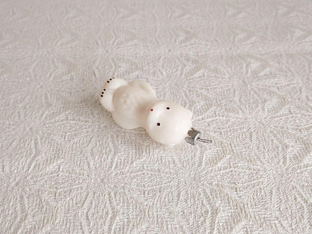 【みっき さま】* vintage ornament ❀ * 白クマちゃん