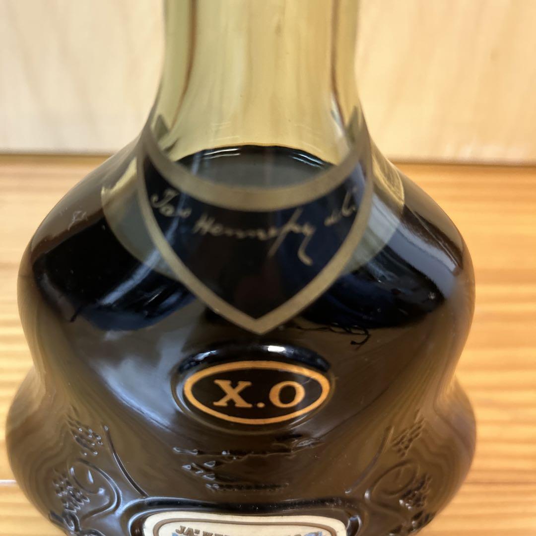 個人所有【ヘネシー】Hennessy xo 金キャップ&グリーンボトル