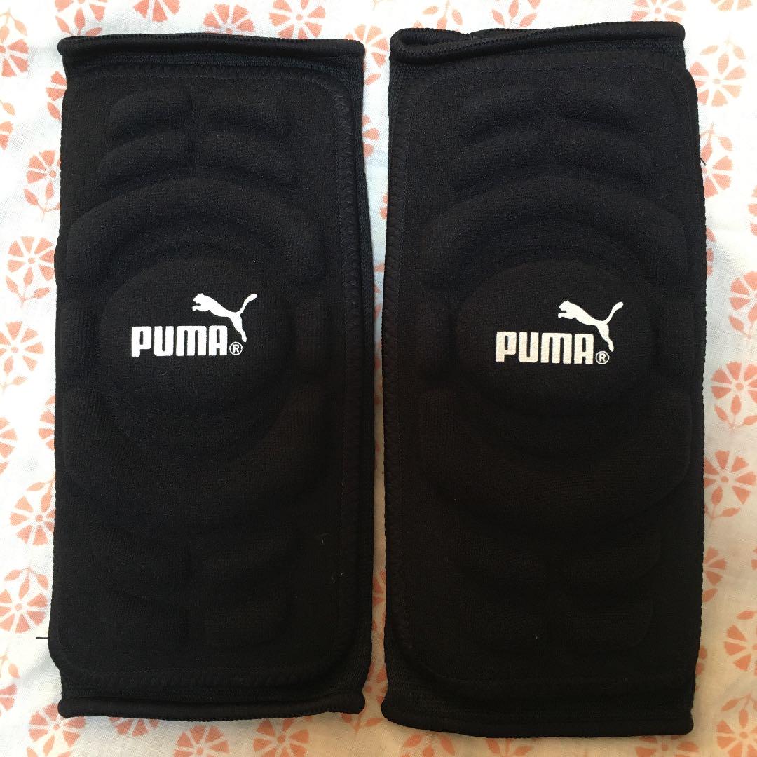 新品 puma プーマ サッカー フットサル エルボーガード ペア