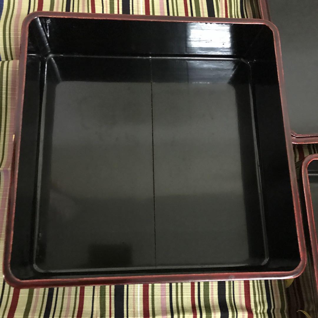 値下げ 漆器 木製 HlZkA-m74056255540 重箱 二段 特価HOT