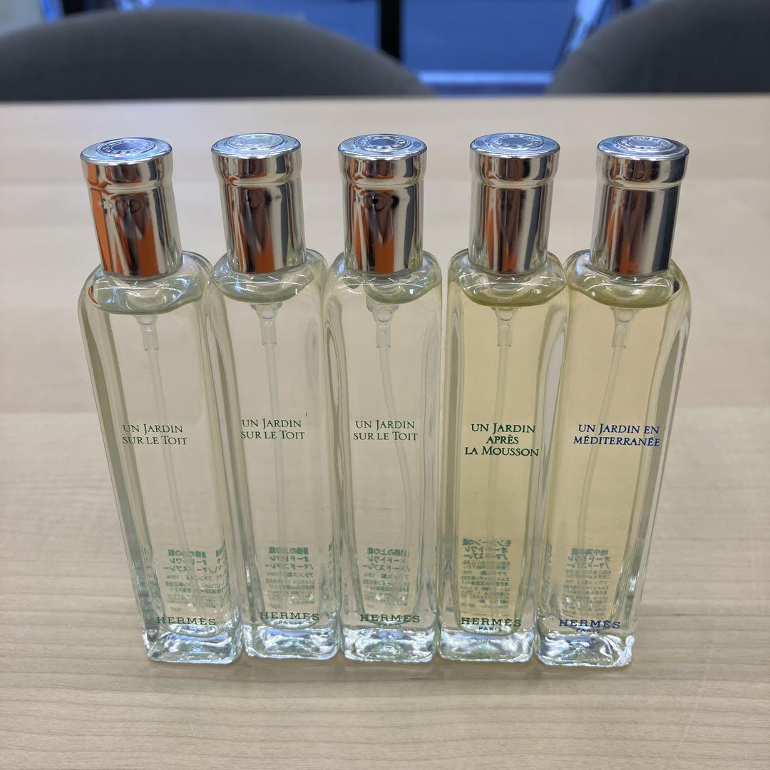 【代引可】
 Hermès 5本セット 15ml オーデコロン オードトワレ 香水(女性用)