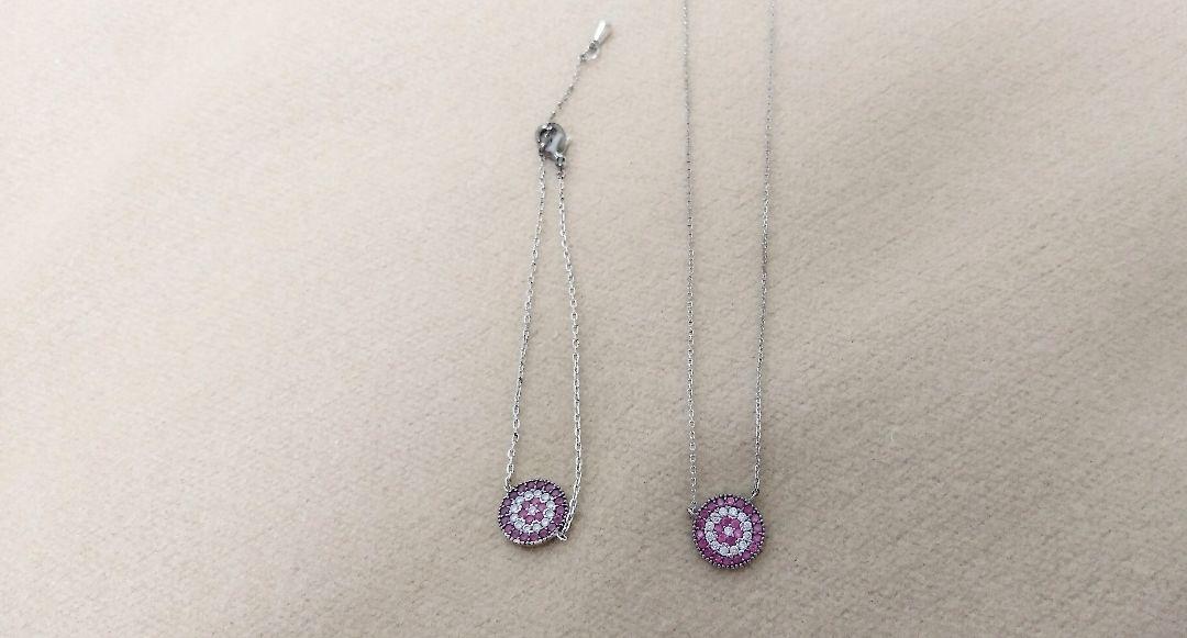 【GUZEL】アミュレット ラッキープール ネックレス & ブレスレット