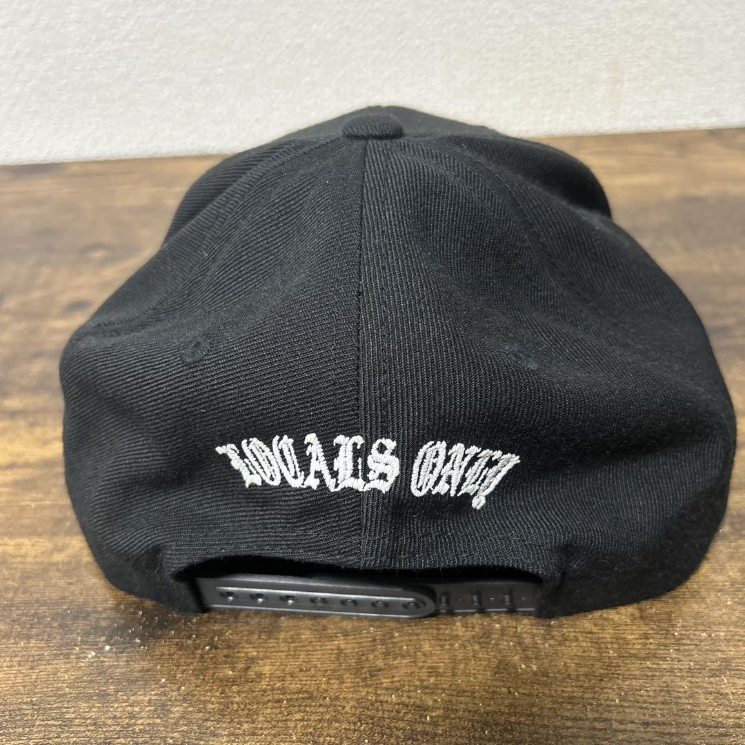 黒 スナップバックキャップ ローカルズオンリー 黒 スナップバック キャップ LOCALS ONLY - メルカリ