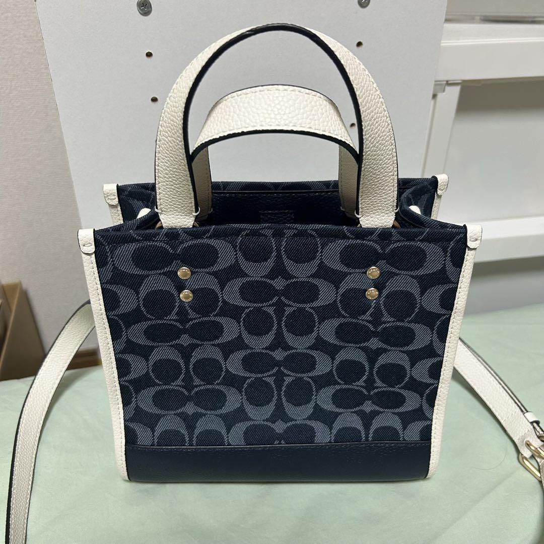 【COACH】SALE★デンプシー トート 22 シグネチャー ジャカード コーチ/ハンドバッグ/デンプシー トート 22 シグネチャー ジャ