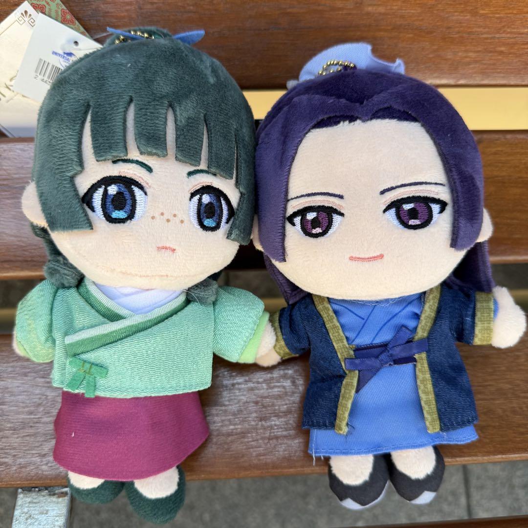 大人気新作 USJ 薬屋のひとりごと 任氏 猫猫 ぬいぐるみキーチェーン セット その他