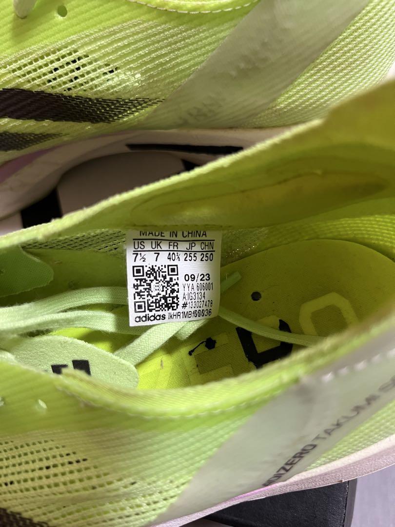 スパイク・シューズ adidas ADIZERO TAKUMI SEN 10 25.5cm