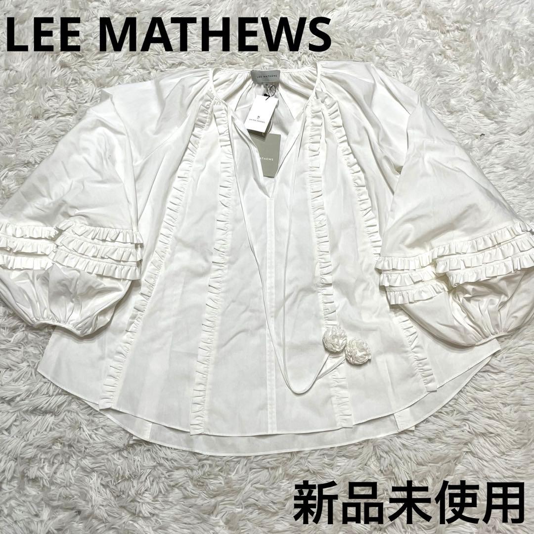 リーマシュー フリルシャツ バルーンスリーブS LEE MATHEWS