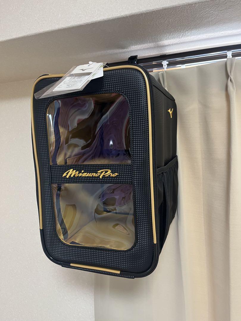 ミズノ直営店限定 ミズノプロ スケルトングラブケース 20L ブラック③ ミズノ直営店限定 ミズノプロ スケルトングラブケース 20L