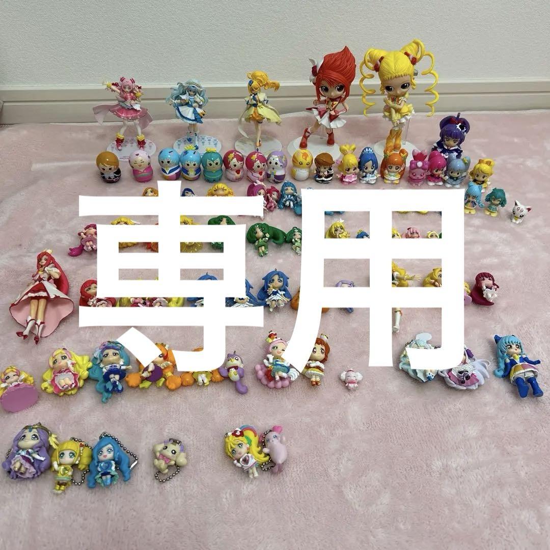 プリキュア　オールスターズ　フィギュア　キーホルダー　指人形　クーナッツ