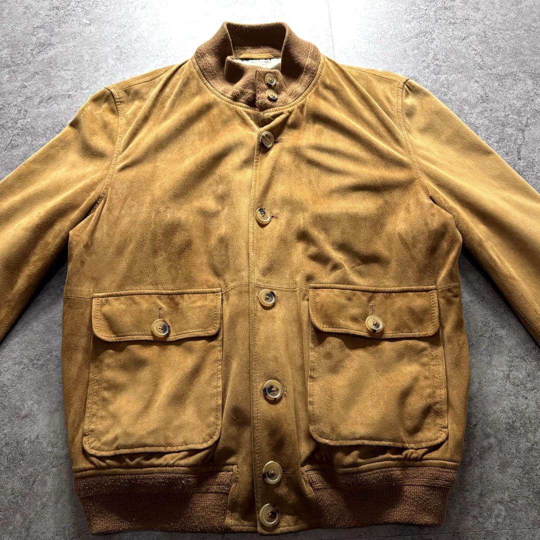 【90s vintage】バルスタージャケット　サイズ50 ゴートスキン　山羊革