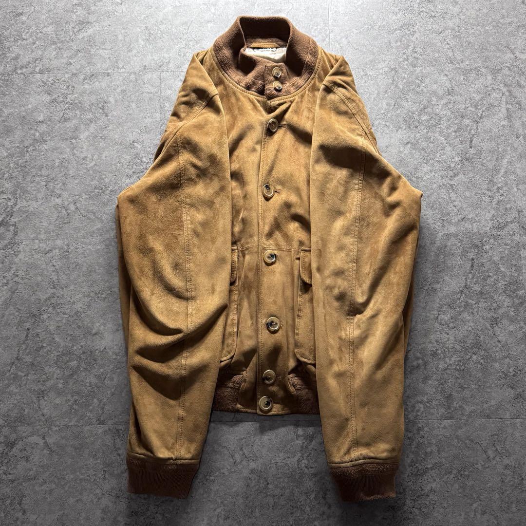 【90s vintage】バルスタージャケット　サイズ50 ゴートスキン　山羊革