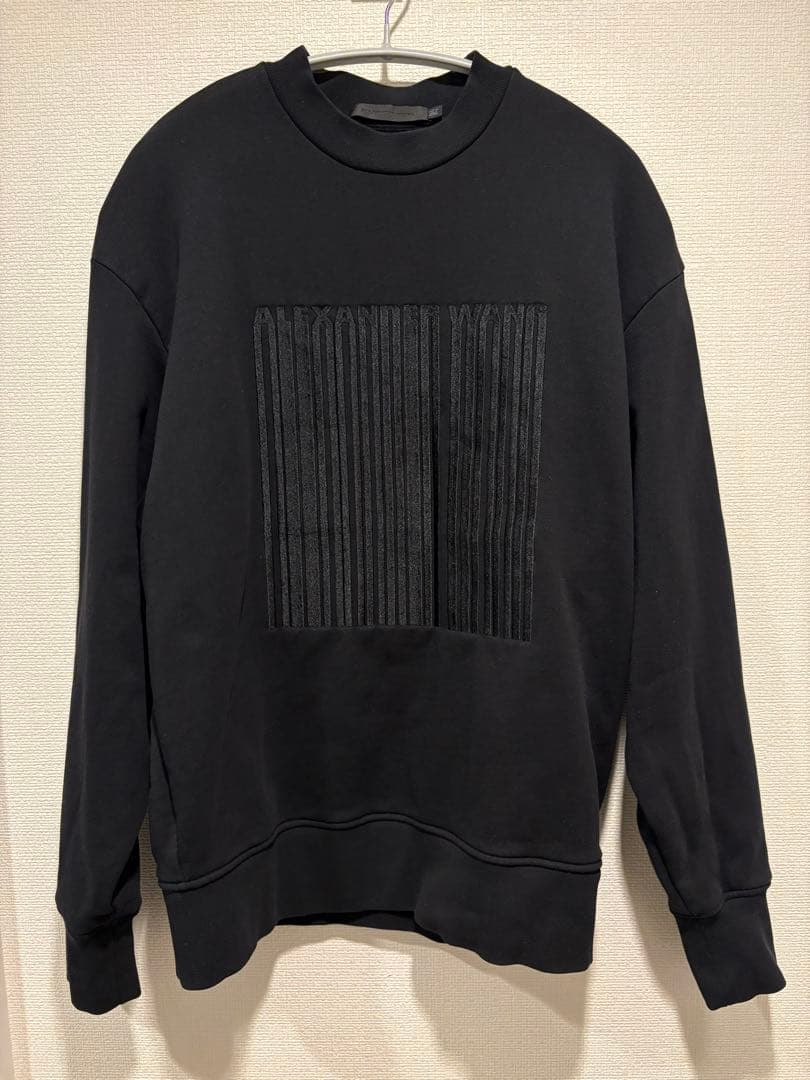 名作 Alexander Wang アレキサンダー ワン ロゴスウェットM Alexander Wang