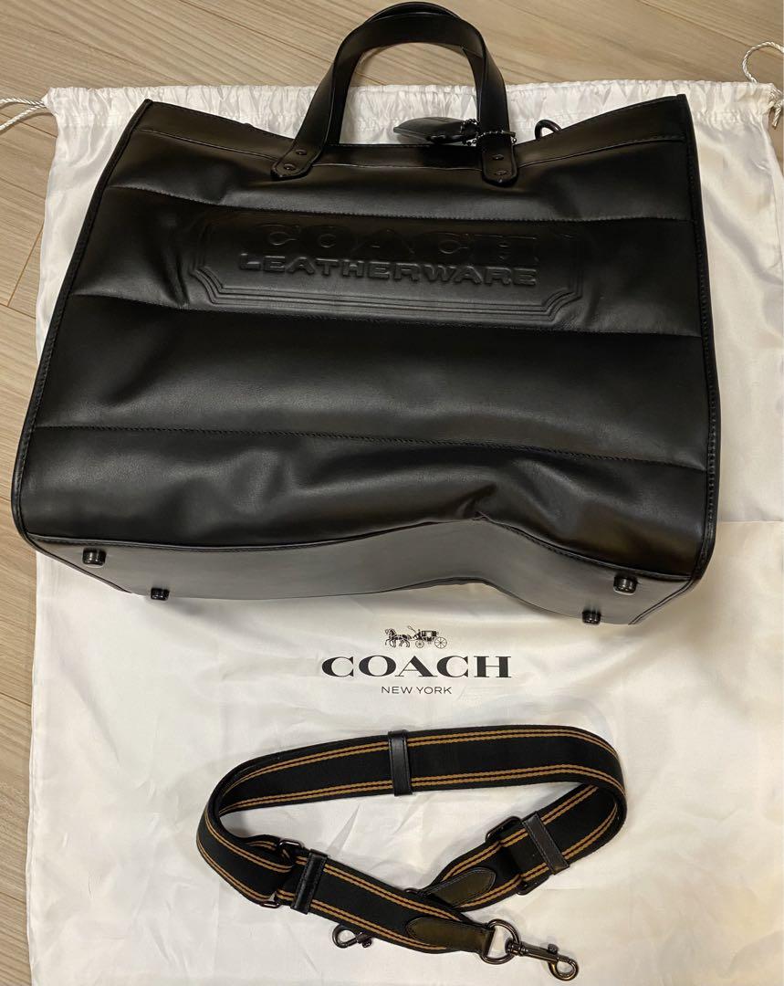 COACH フィールドトート40 ブラック トートバッグ