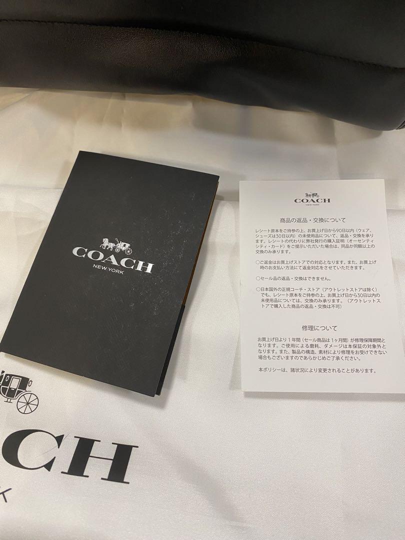 COACH フィールドトート40 ブラック トートバッグ