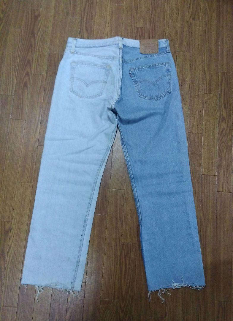 Levi's リーバイス 再構築 リメイク ダメージ 501 デニム