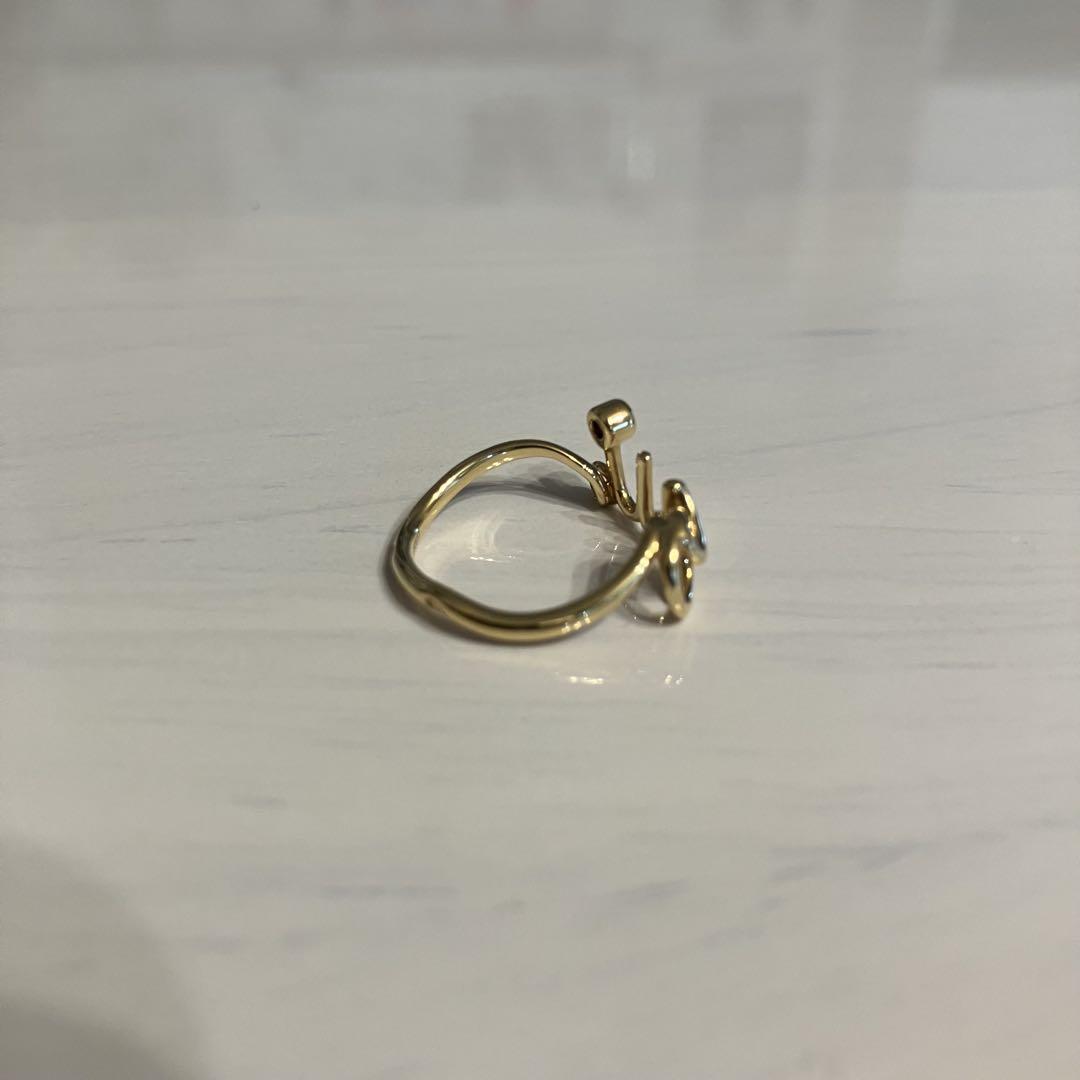 Dior Oui リング ダイヤモンド ディオール 45 イエローゴールド