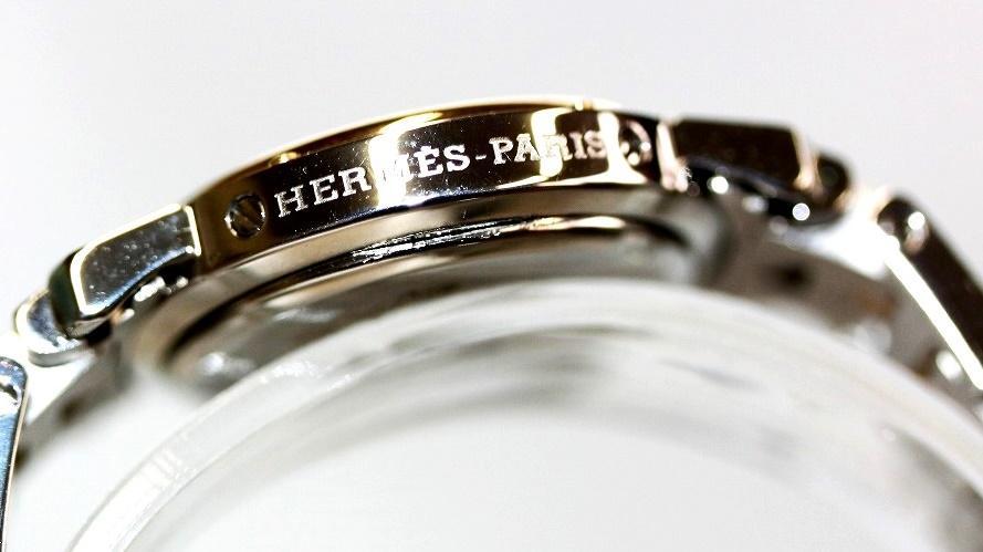 HERMES　CL4.220　WhiteDial　クリッパー　 ケース付