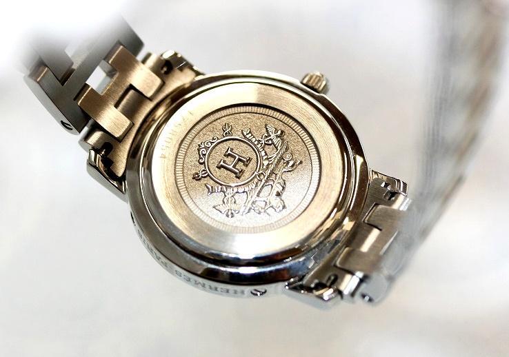 HERMES　CL4.220　WhiteDial　クリッパー　 ケース付