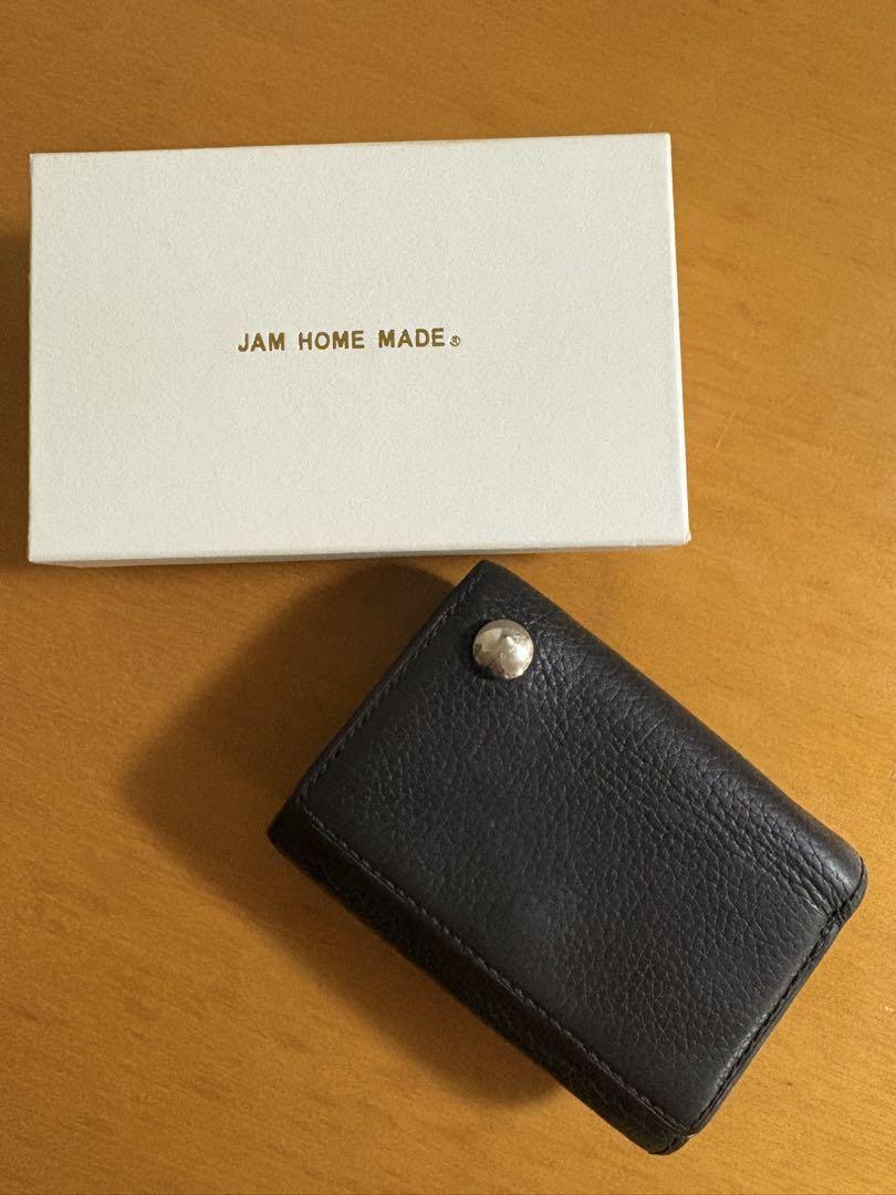 JAM HOME MADE 三つ折り財布 ブラック