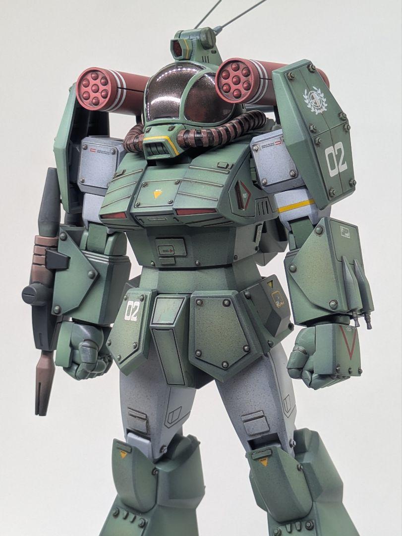 太陽の牙ダグラム　1/72ソルティックH8RF コーチマSpl プラモデル完成品