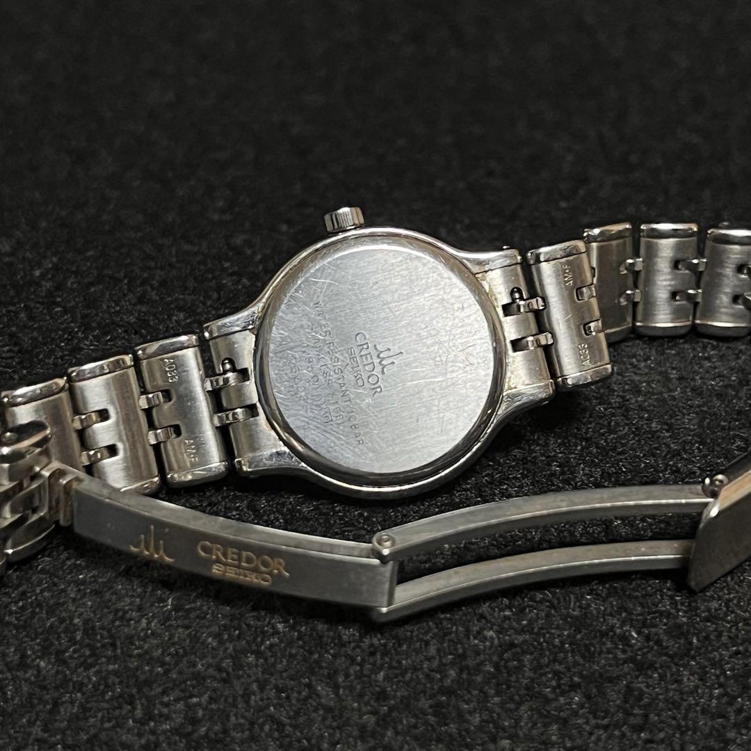 SEIKO CREDOR クレドール 腕時計 4J85-0A10 シルバー - メルカリ