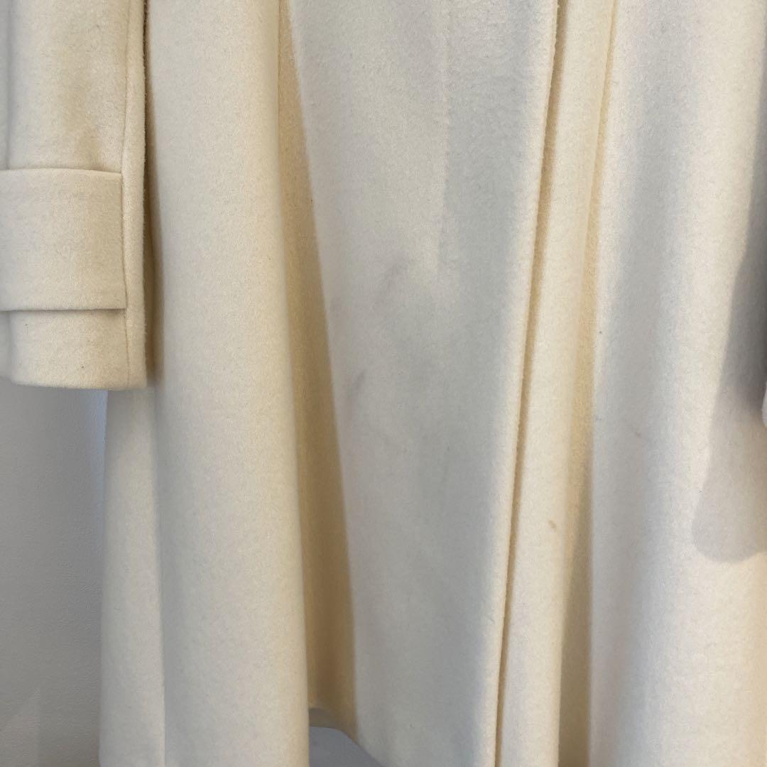 マーリエパーエフデ ロングコート　白