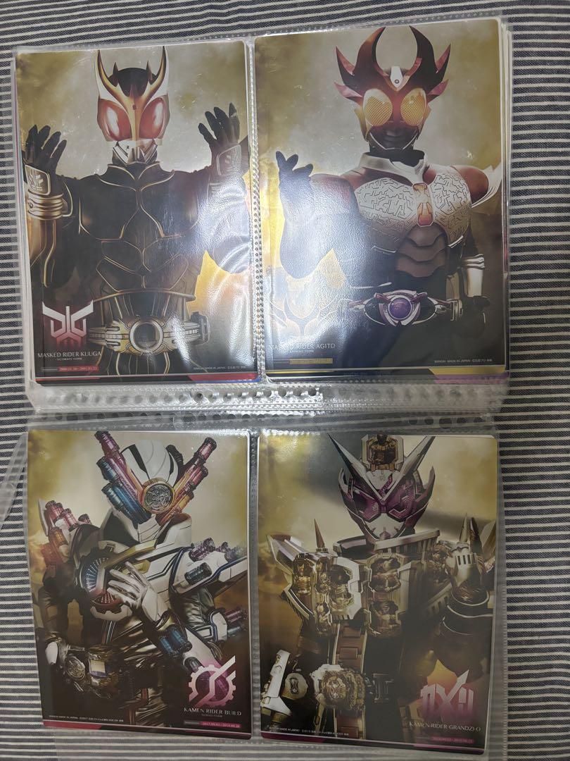 ジャンボカードダス スーパーメタリックポスター 平成最強フォーム20種類
