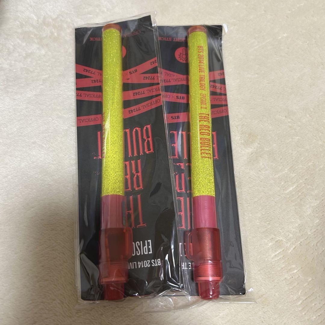 防弾少年団 BTS THE RED BULLET 2014 ペンライト BTS 2014 LIVE TRILOGY EPISODE II THE RED BULLET Pen Light