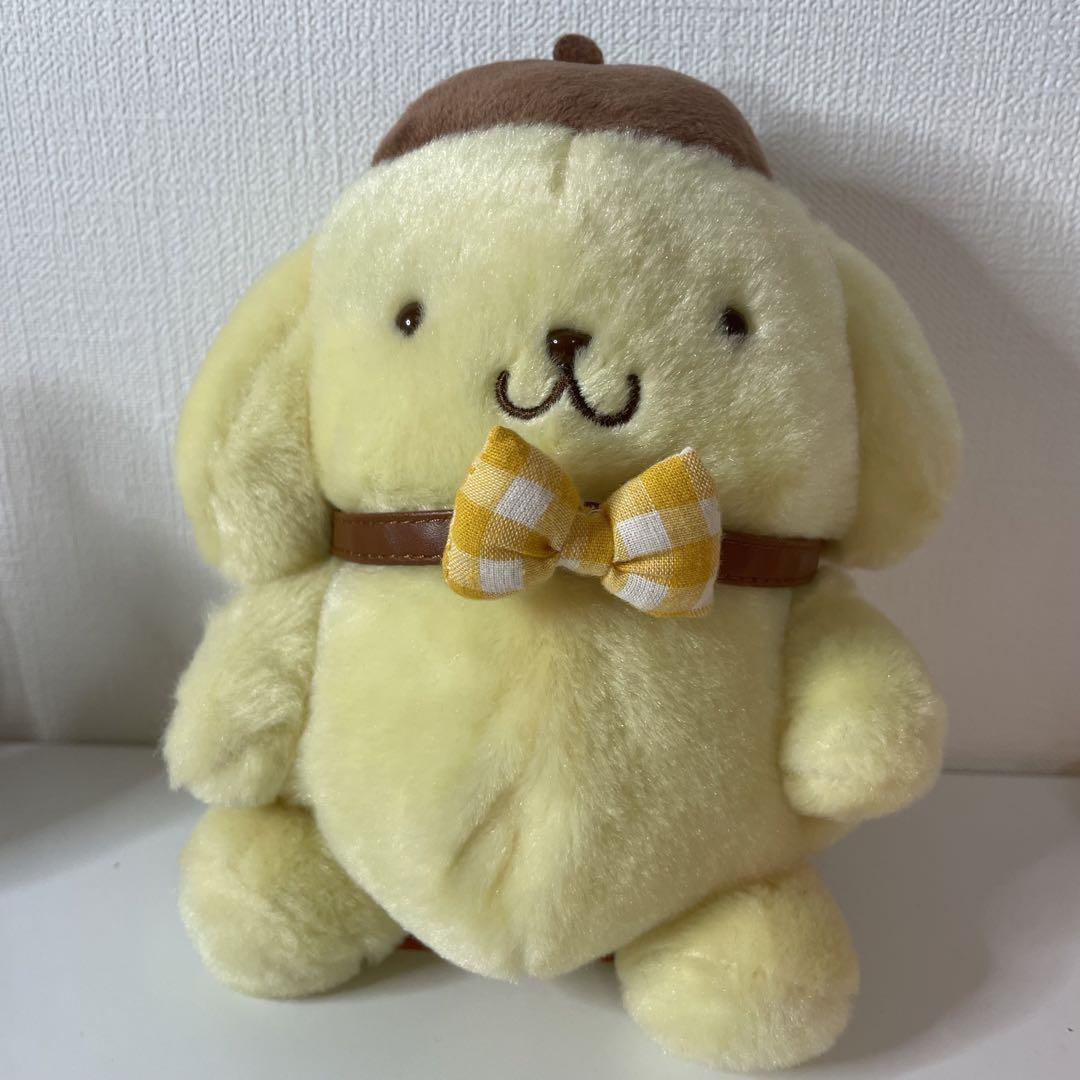 サンリオ　ポムポムプリン  ポーズがとれるぬいぐるみ