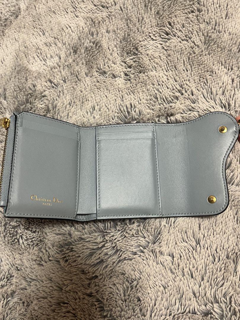 【値下げ可能】クリスチャン ディオール サドル ロータスウォレット 三つ折り財布
