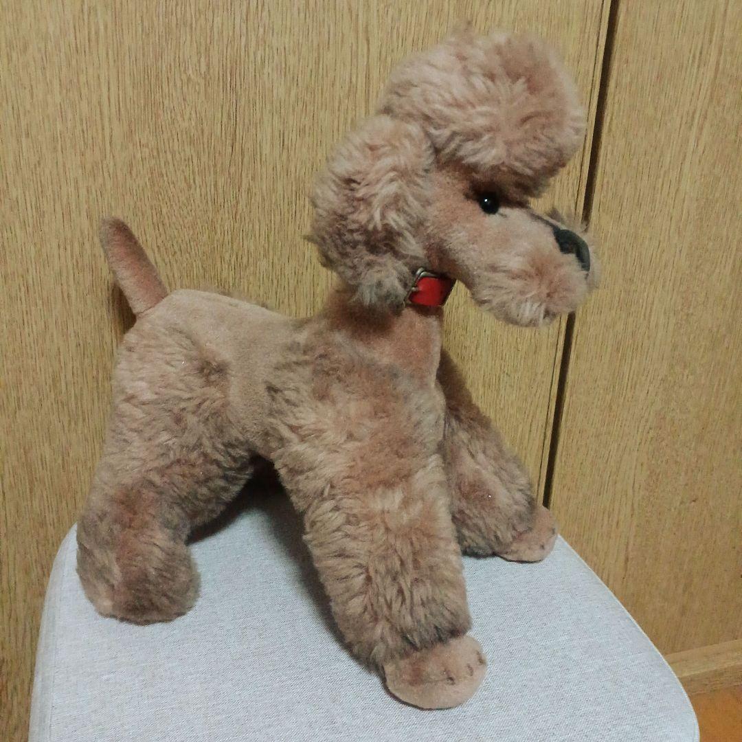 Steiff　シュタイフ　プードル　犬　 レトロ　ヴィンテージ　ぬいぐるみ　レア