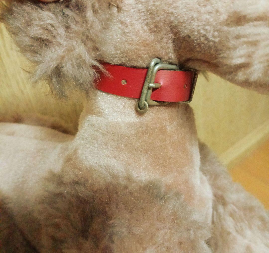 Steiff　シュタイフ　プードル　犬　 レトロ　ヴィンテージ　ぬいぐるみ　レア