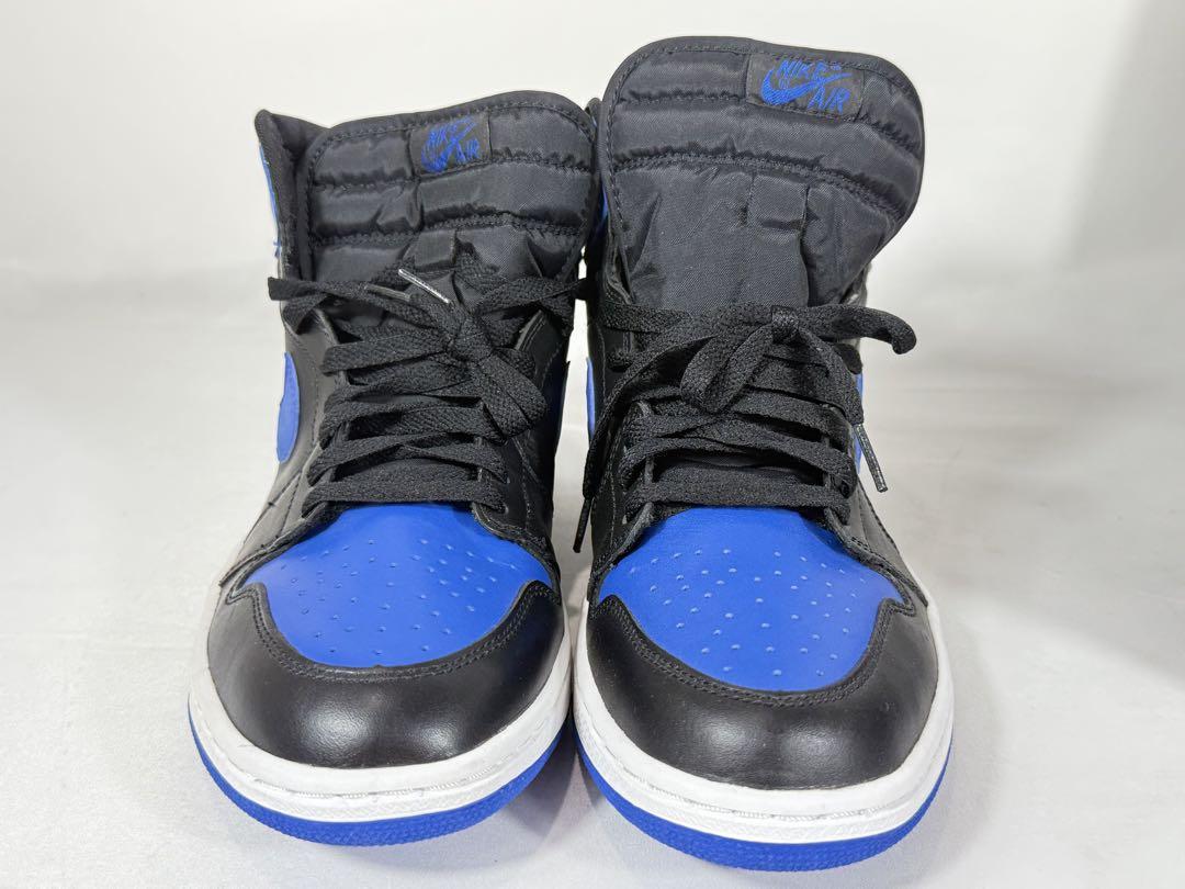 靴 NIKE AirJordan1 RETRO BLACK/ BLUE