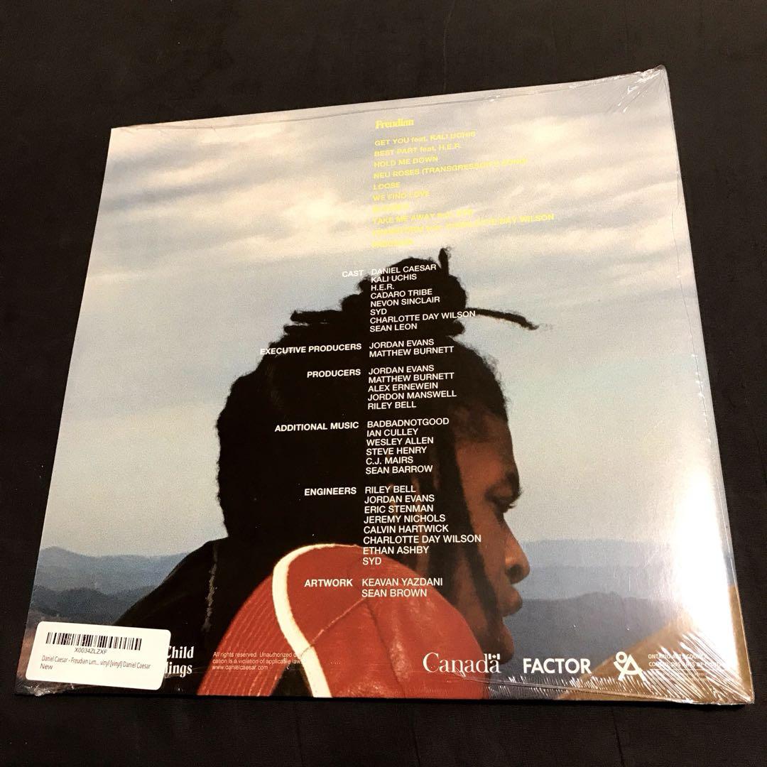 LPレコード】Daniel Caesar - Freudian 洋楽