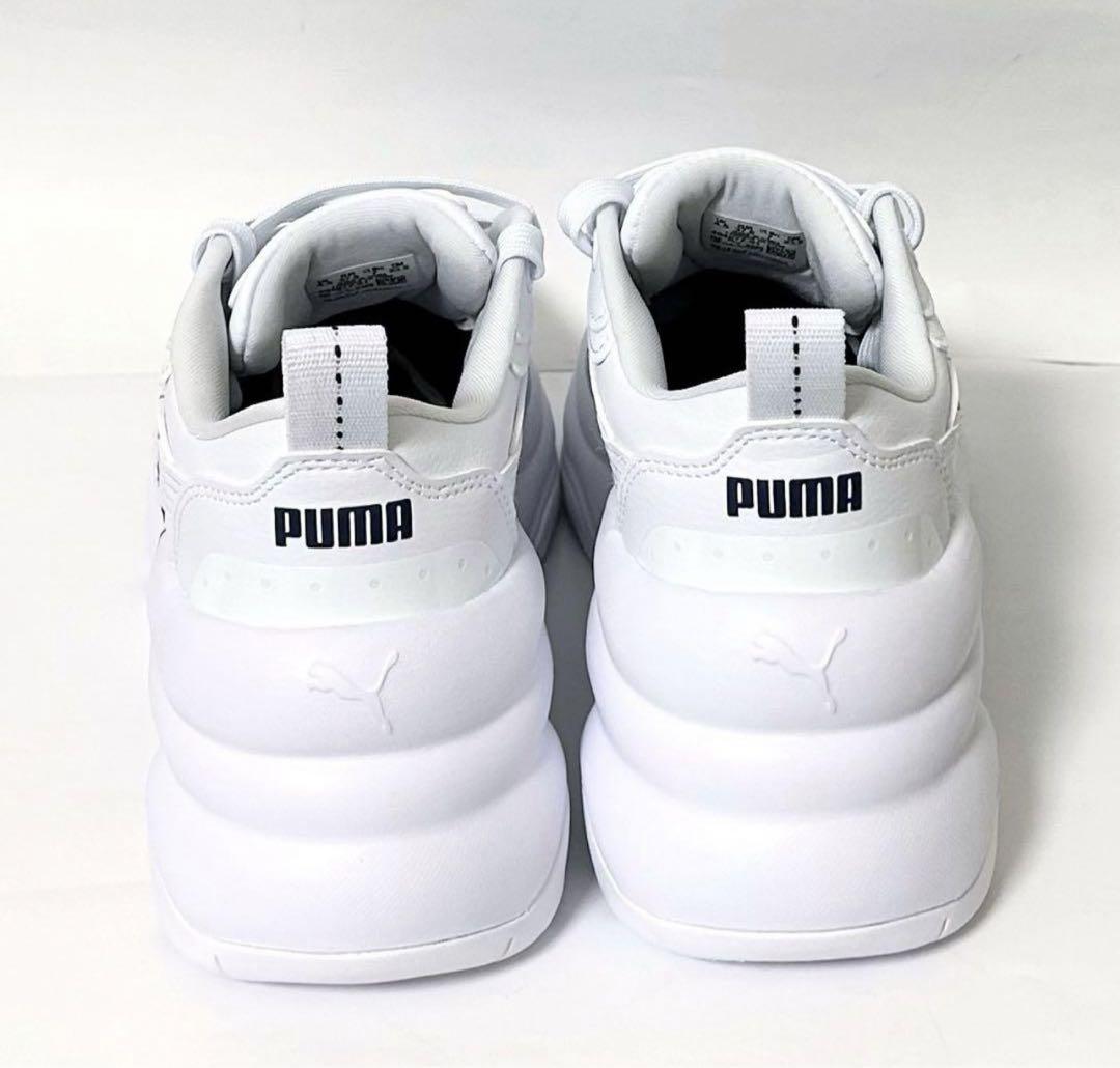 新品未使用】PUMA☆プーマ シリア ウェッジスニーカー*01WHT