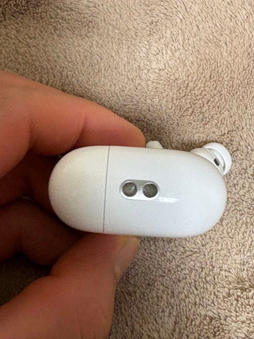 AirPods Pro ホワイト 充電ケース、交換用イヤーピース付き