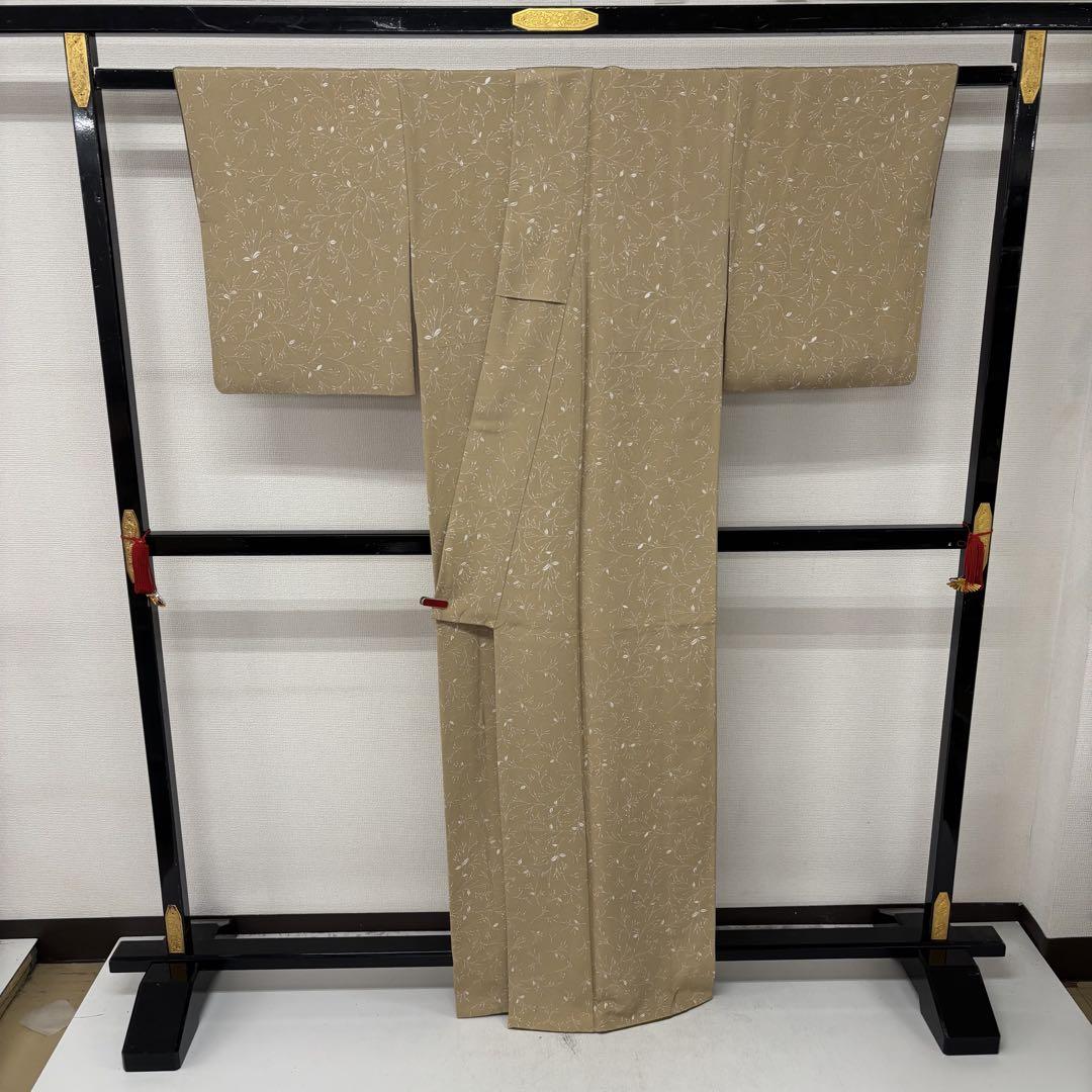 公式の店舗 小紋 可愛い染め AK-6048 正絹 ちりめん 着物・浴衣